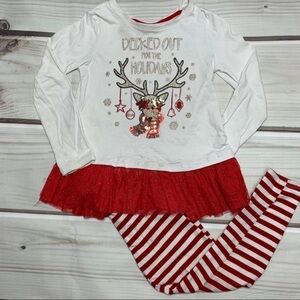Jingle&Joy Holiday Christmas Tunic Legging Outfit